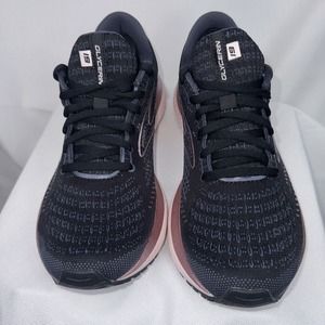 Brooks Glycerin 19 Womens 10 M Black Pink Running Shoes Athletic Sneakers